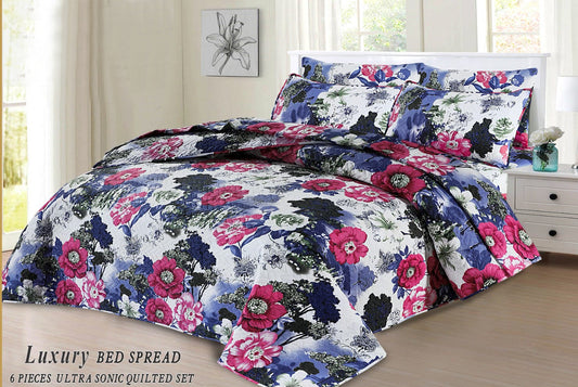 6 PCS Comforter Set Pure Cotton - Csf33