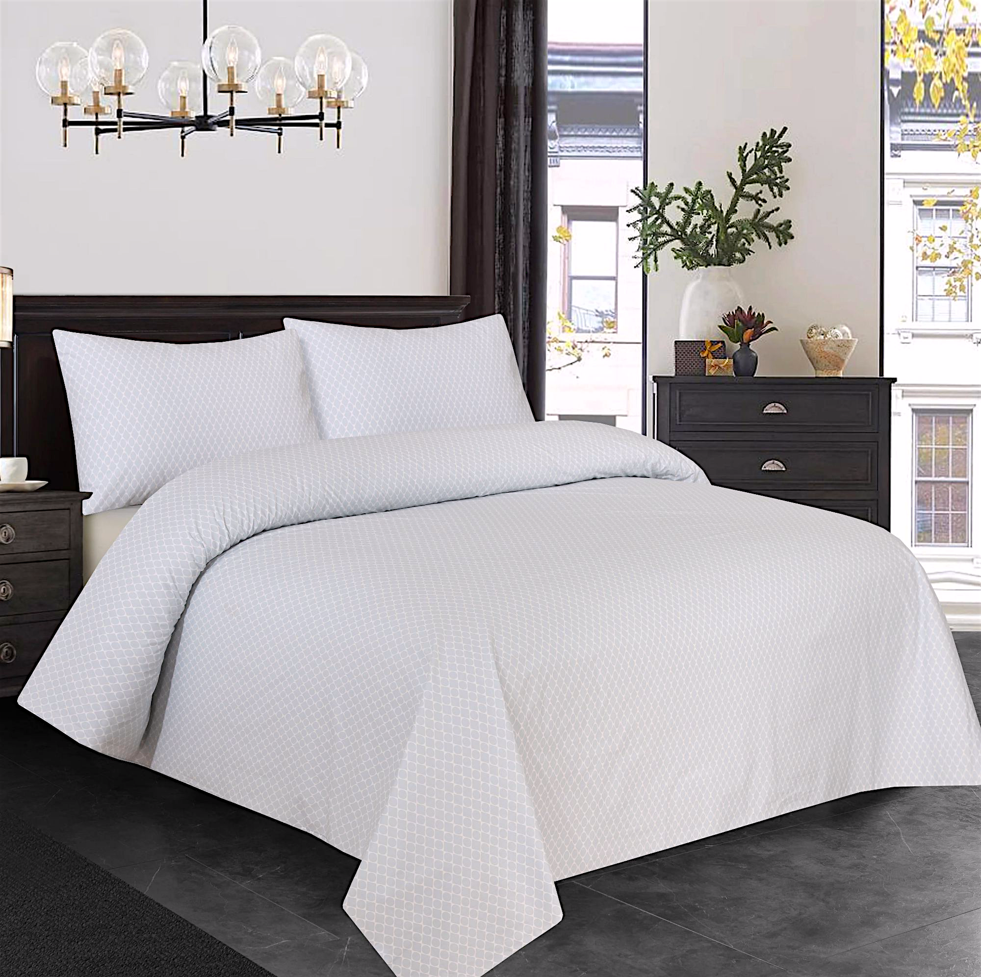 Imperial Light Blue Dekoracy Bedsheet Db85