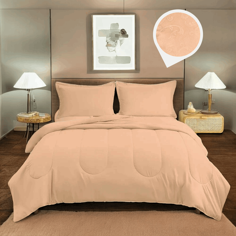 Caramel Comfort Luxury Duvet Set - LDS05