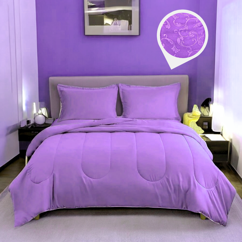 Soft Lavender Luxury Duvet Set - LDS09