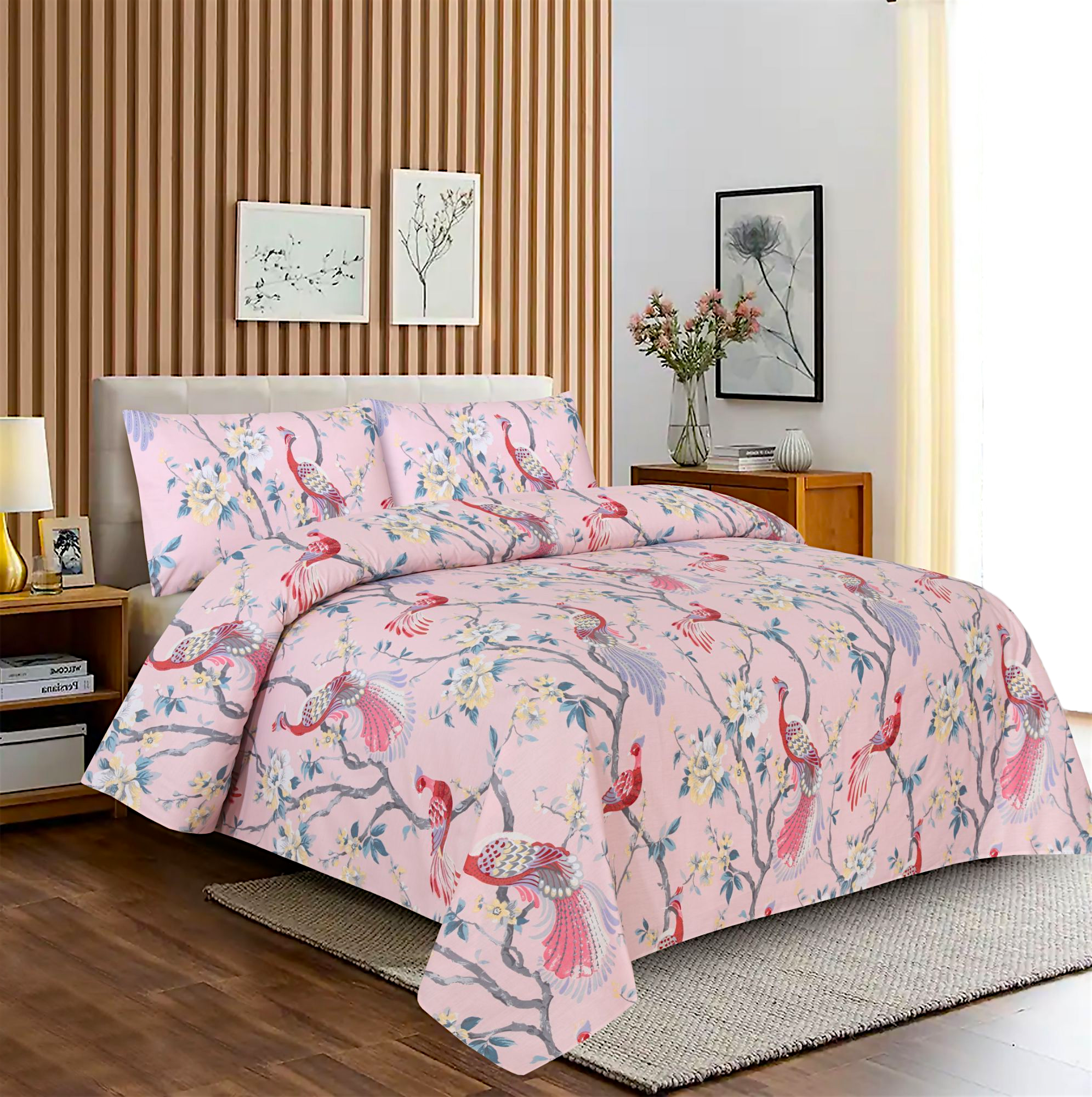 Double Bedsheet - Db123 _ Cotton