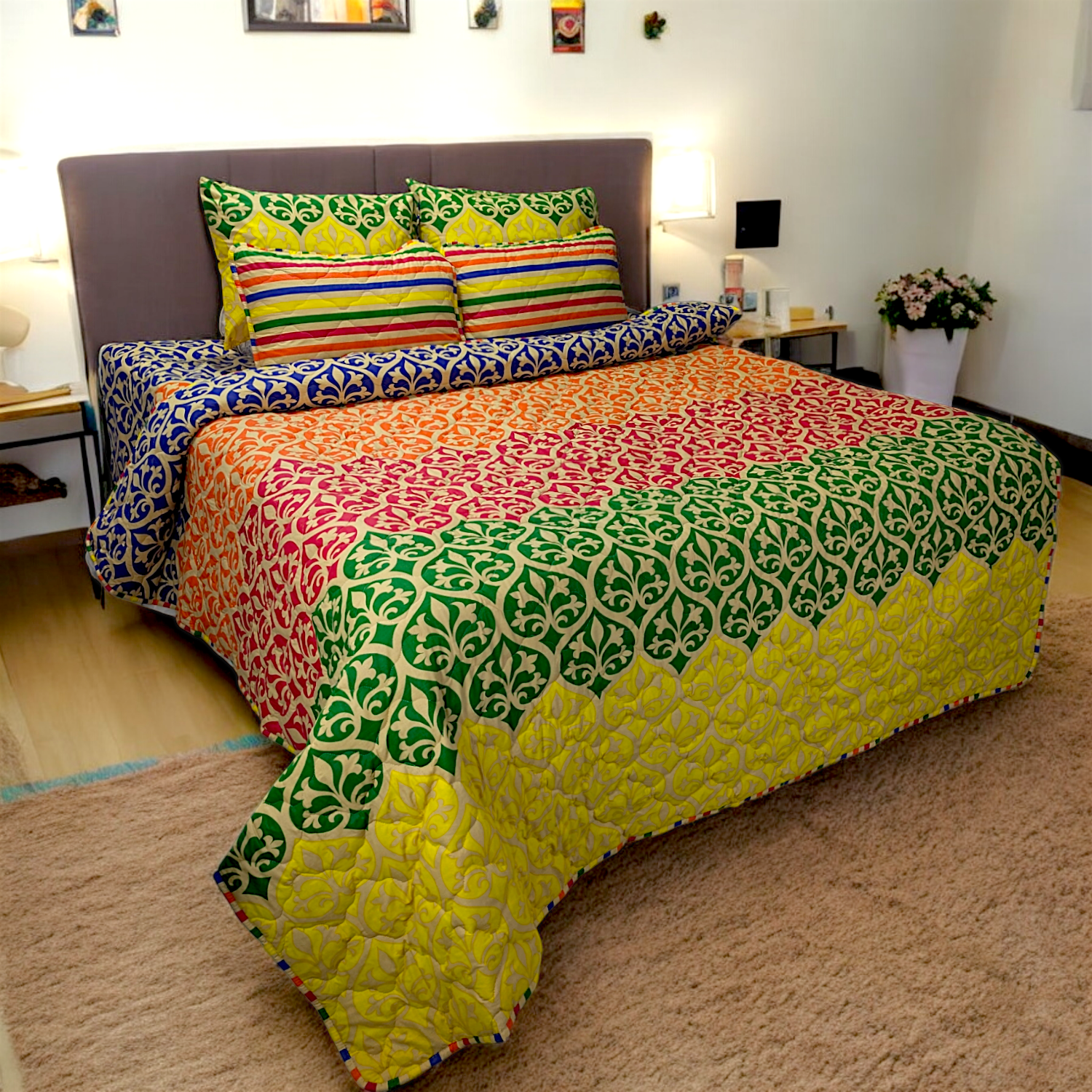 Soft & Trendy Printed Comforter Set