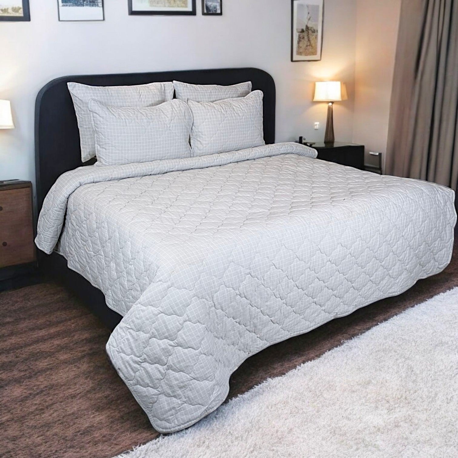 Classic Diamond Comforter Set - CSF109