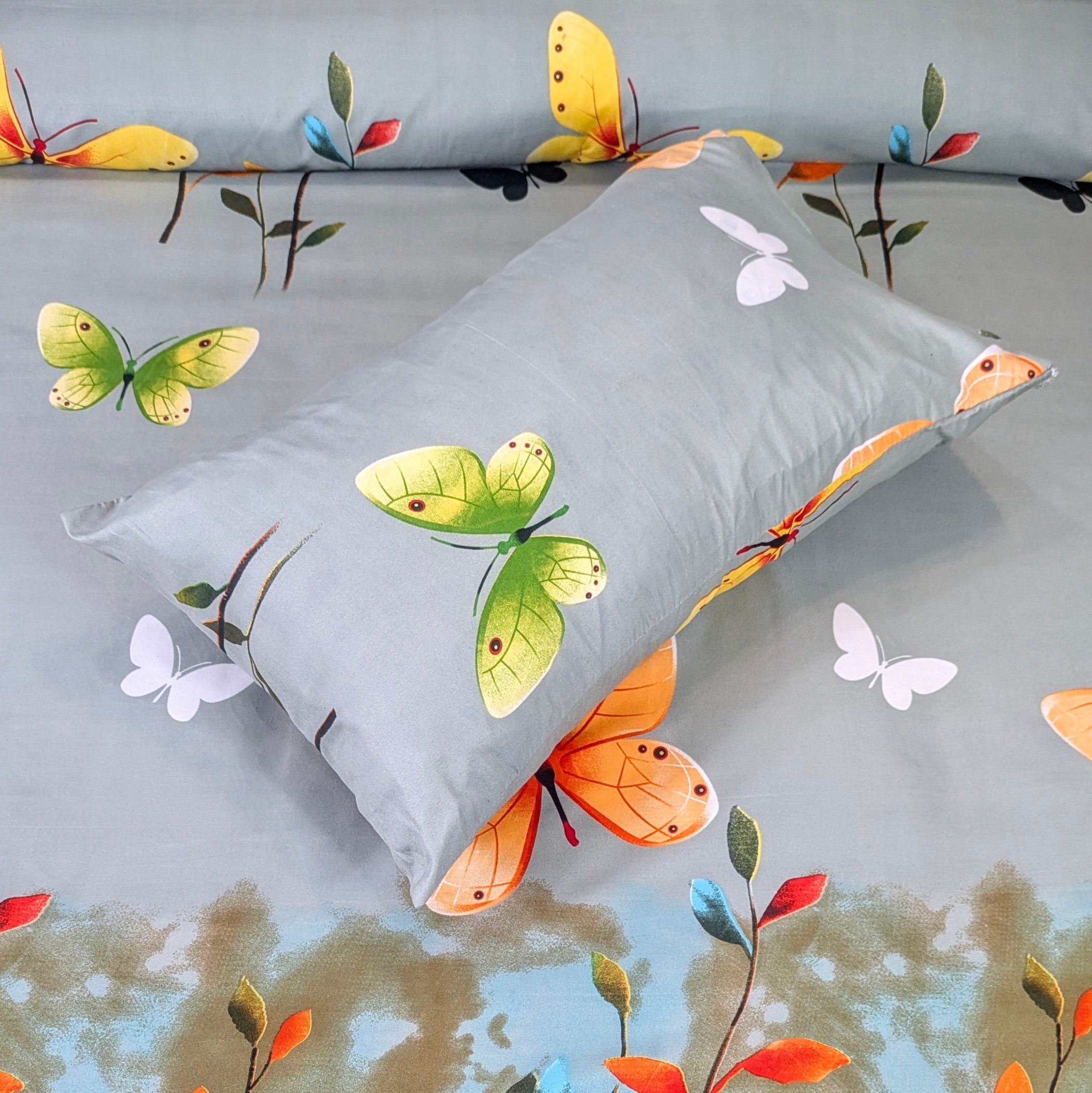 Dekoracy Double Bedsheet 3 pc