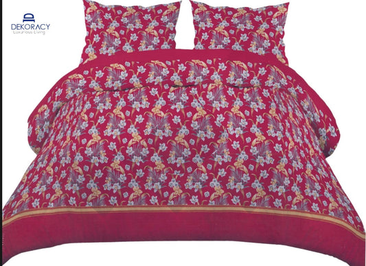 ROSE STYLE DOUBLE BEDSHEET