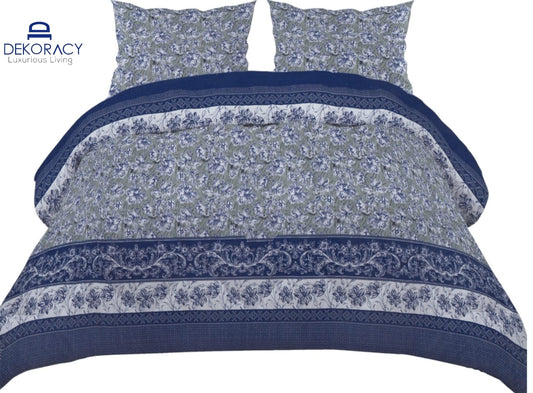 BLUE WILLOW DOUBLE BEDSHEET