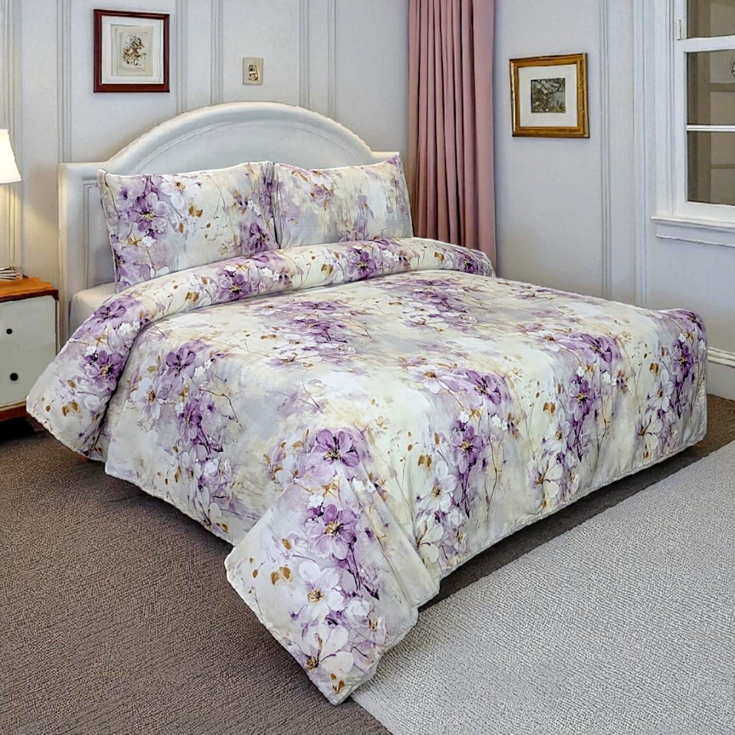 Dekoracy Double Bedsheet 3 pc