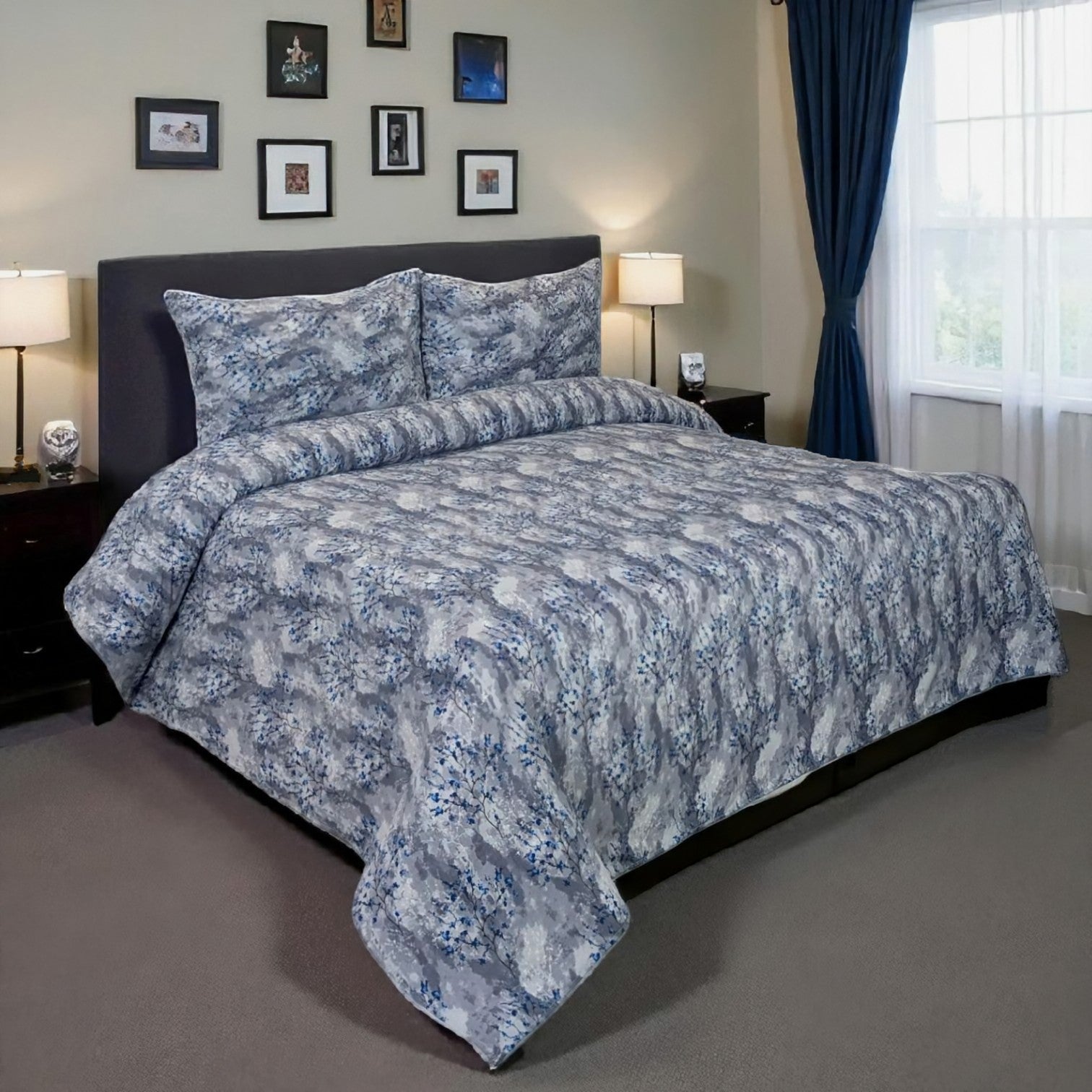 Dekoracy Double Bedsheet 3 pc