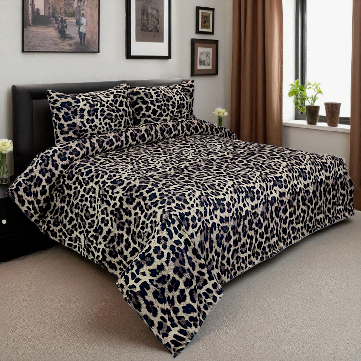 Dekoracy Double Bedsheet 3 pc