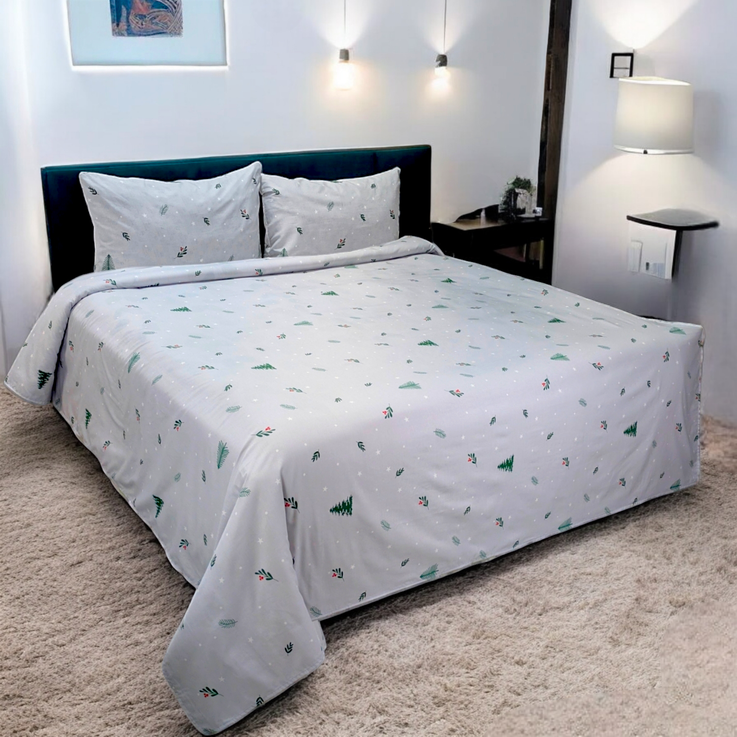Dekoracy Double Bedsheet