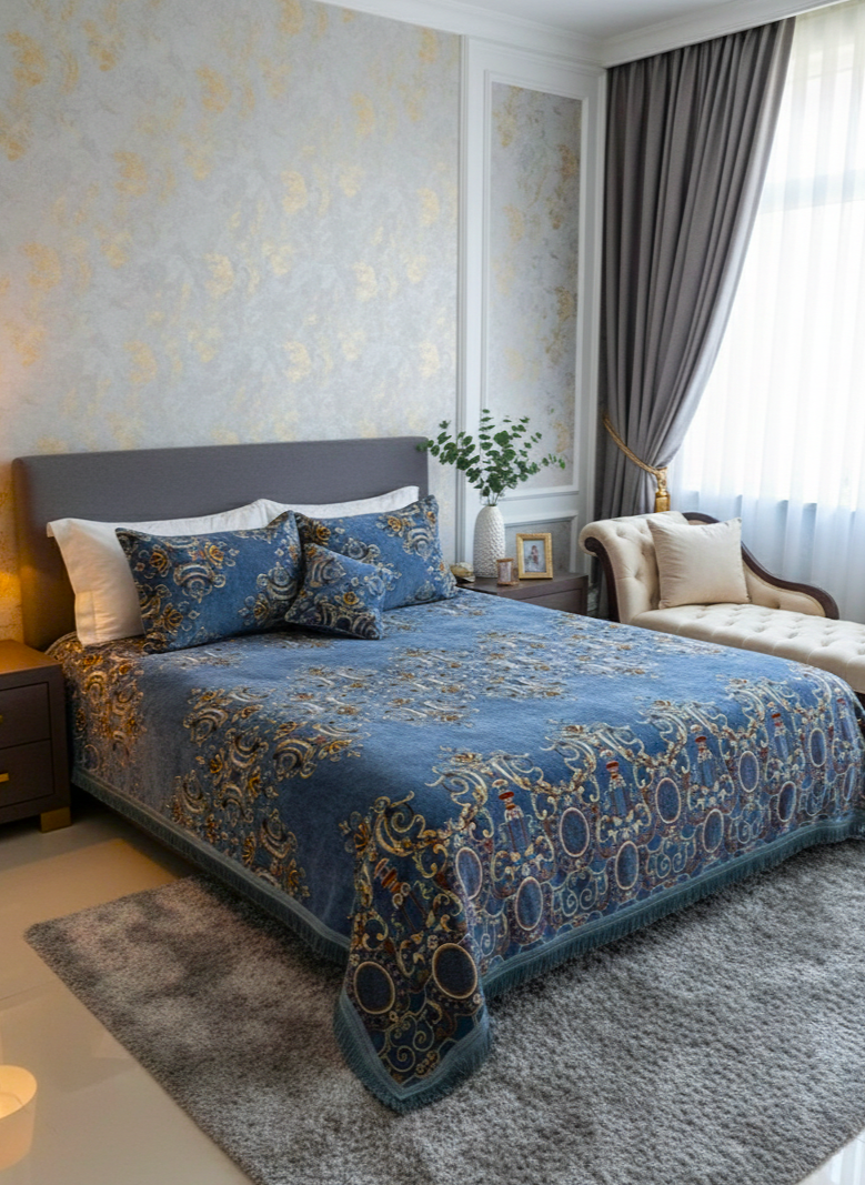 Daziel Royal Double Bedsheet - Dlt92