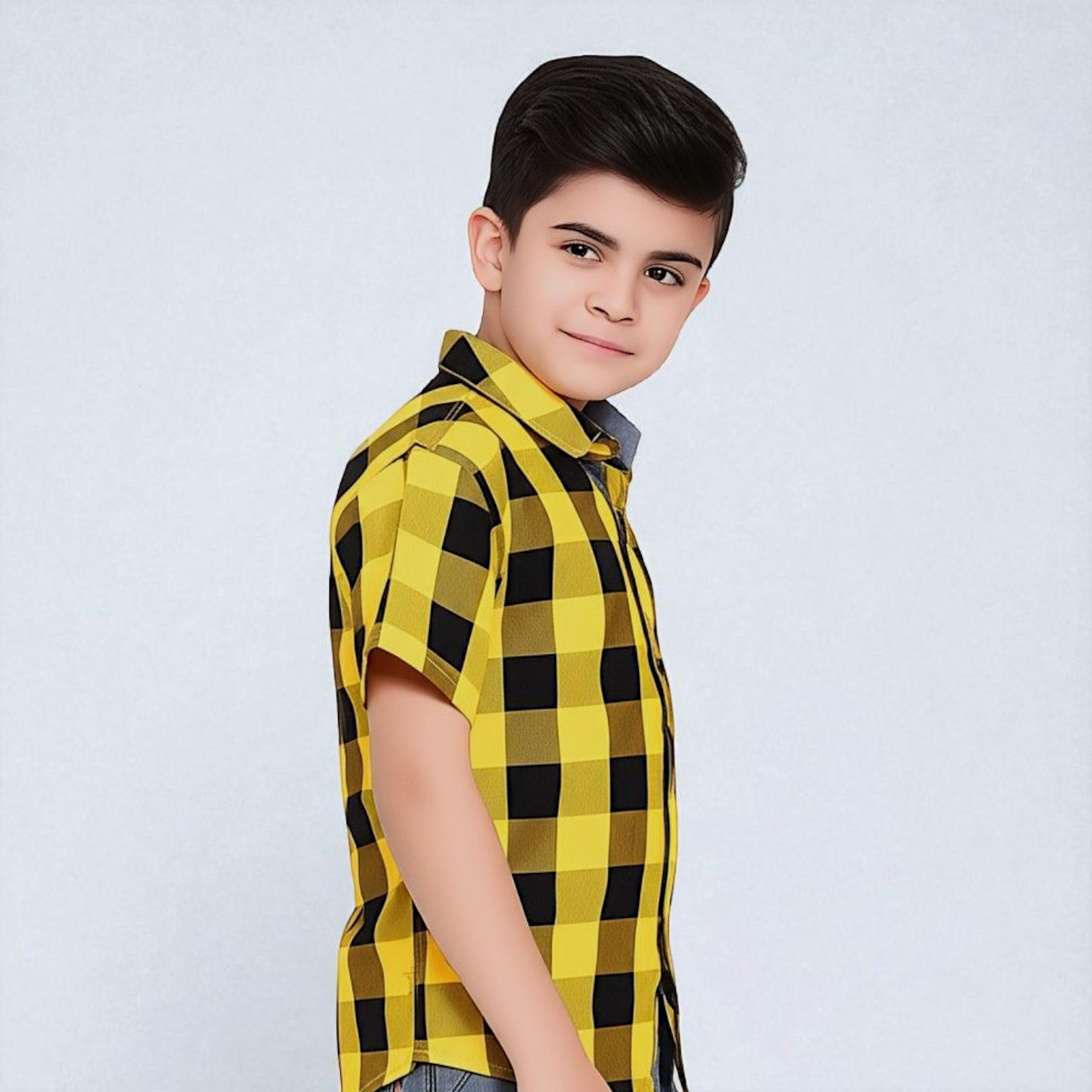 Boys Cotton Slub Shirt