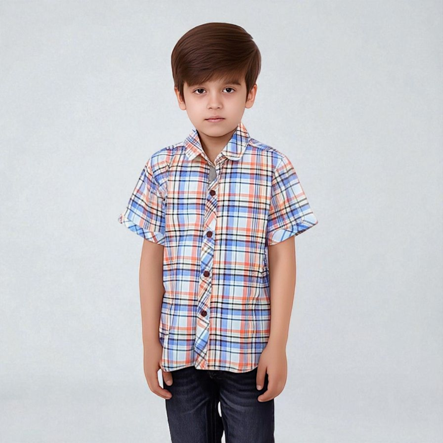 Boys Cotton Slub Shirt