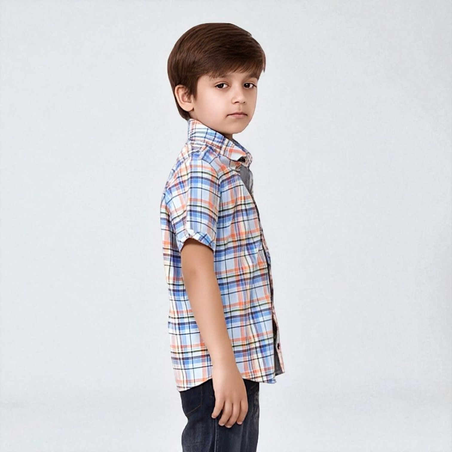 Boys Cotton Slub Shirt