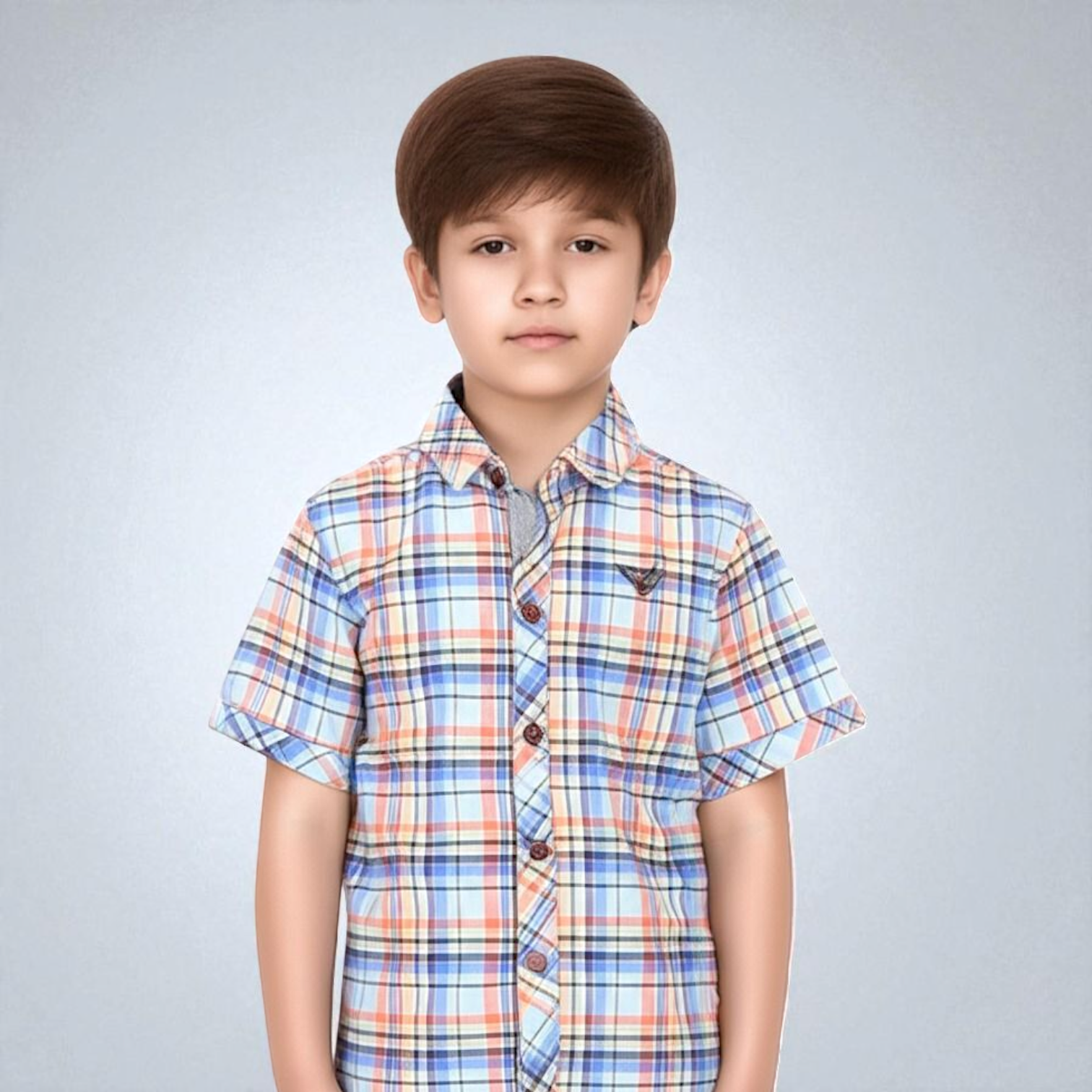 Boys Cotton Slub Shirt