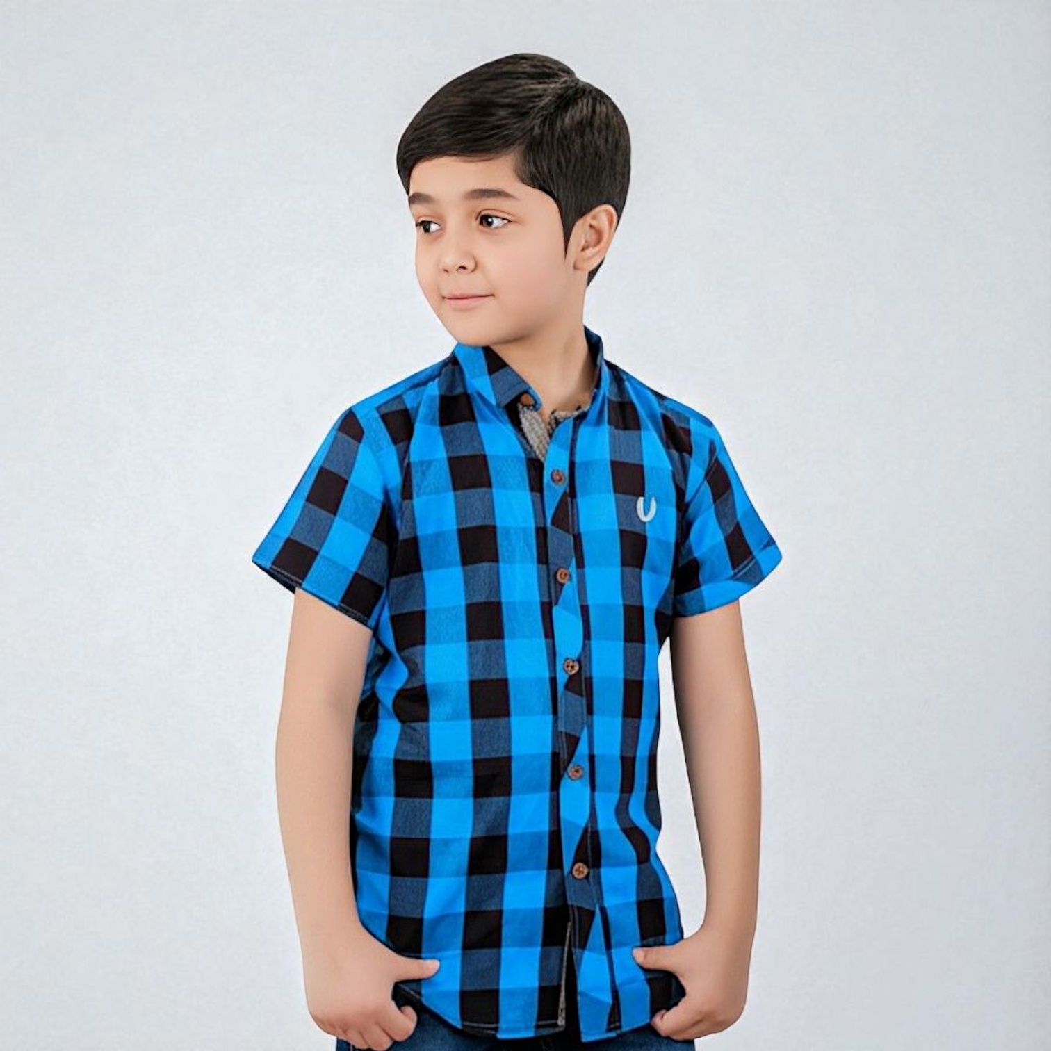 Boys Cotton Slub Shirt