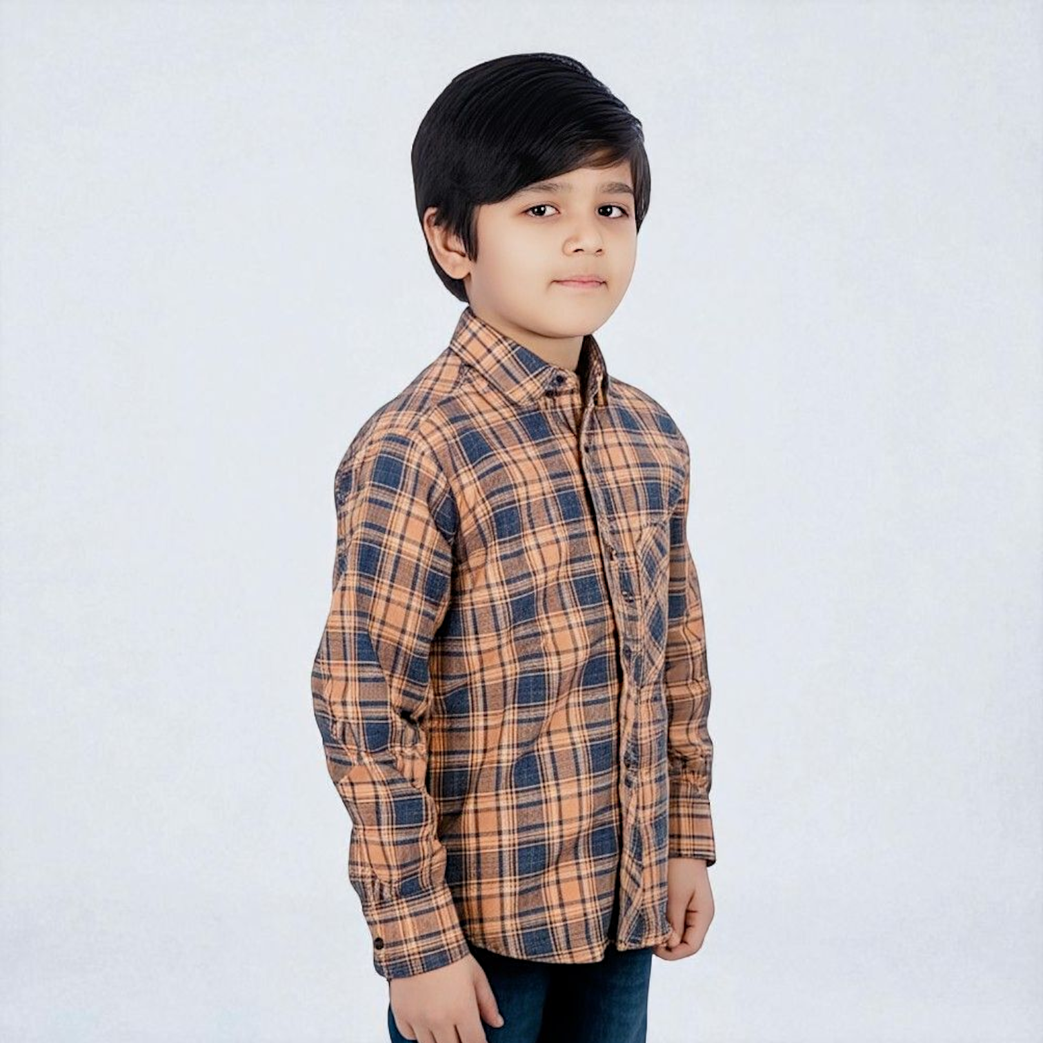 Boys Cotton Poplin Formal Shirt