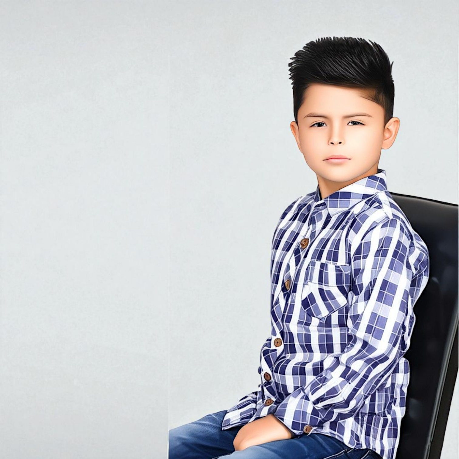 Boys Cotton Poplin Formal Shirt