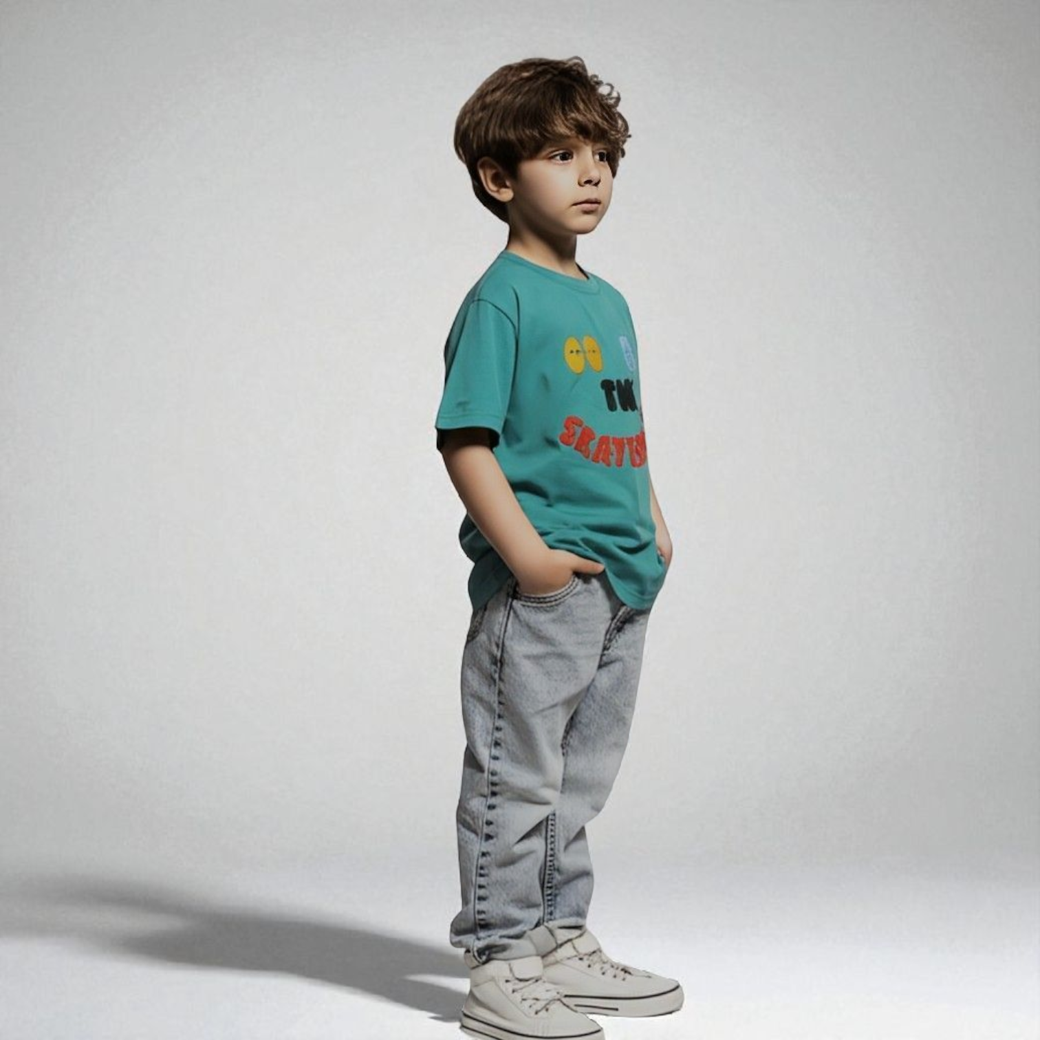 Boys Jumbo Pique T-Shirt