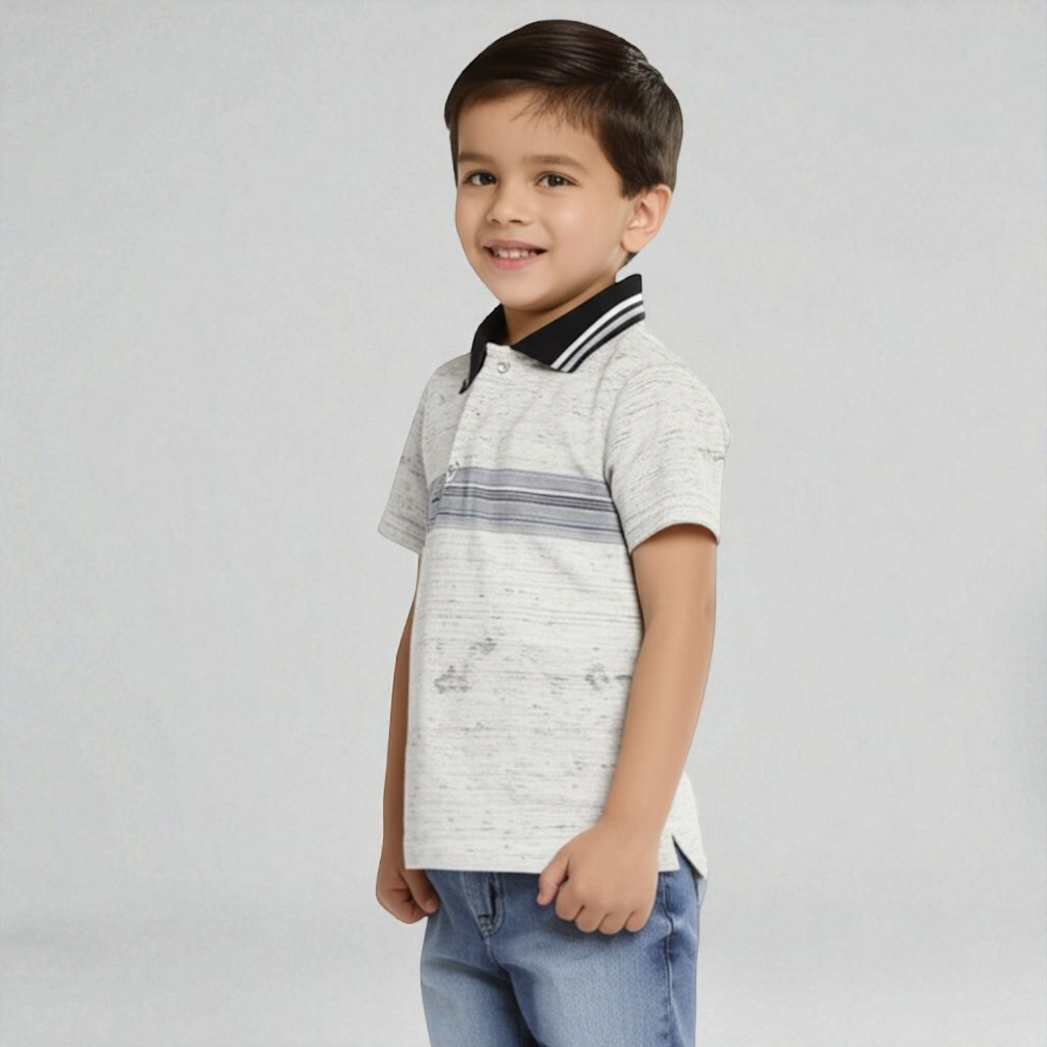 Boys Jumbo Pique Polo