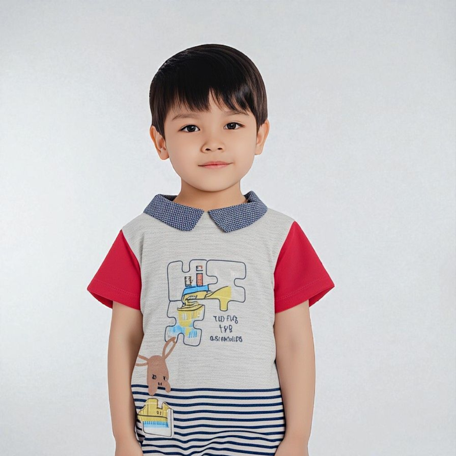 Infant Kids Cotton Interlock Romper