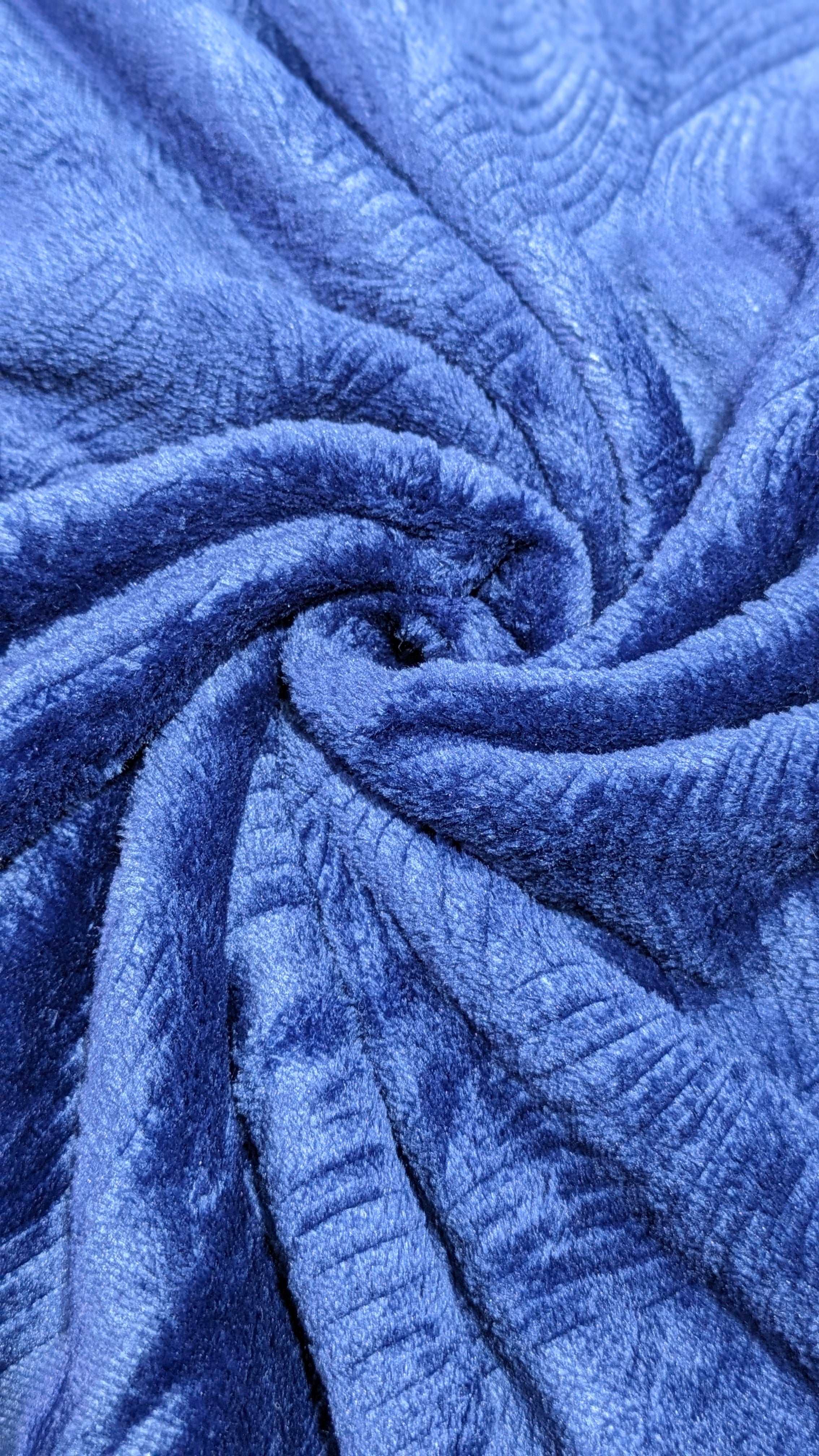 Blue Double Fleece Blanket PF15