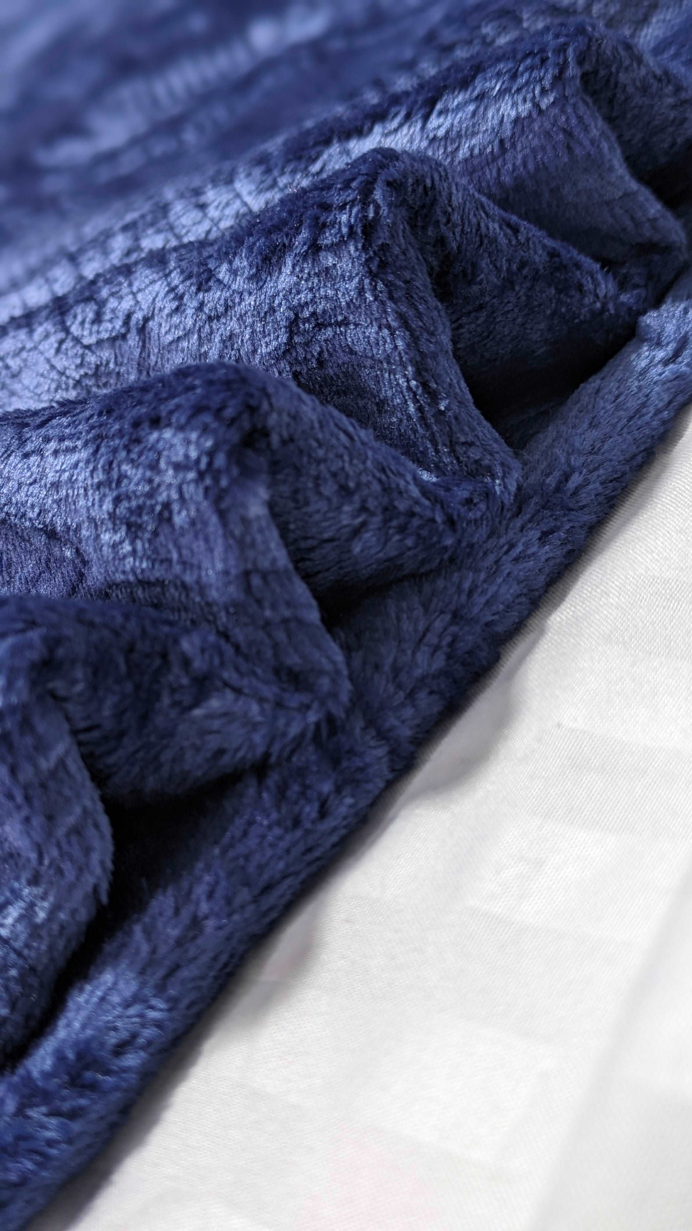 Blue Double Fleece Blanket PF15