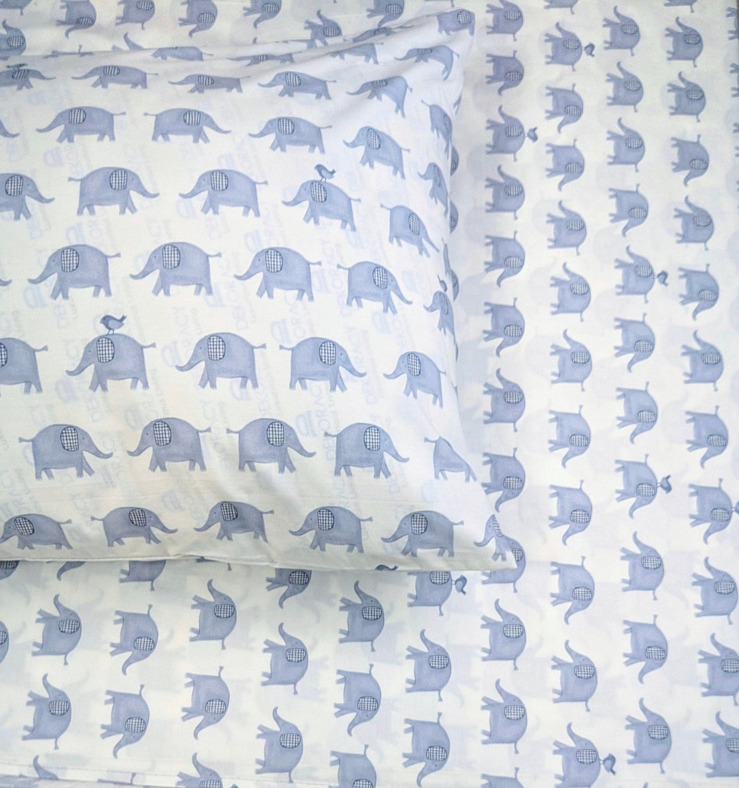 Elephant Parade Double Bedsheet - DB82