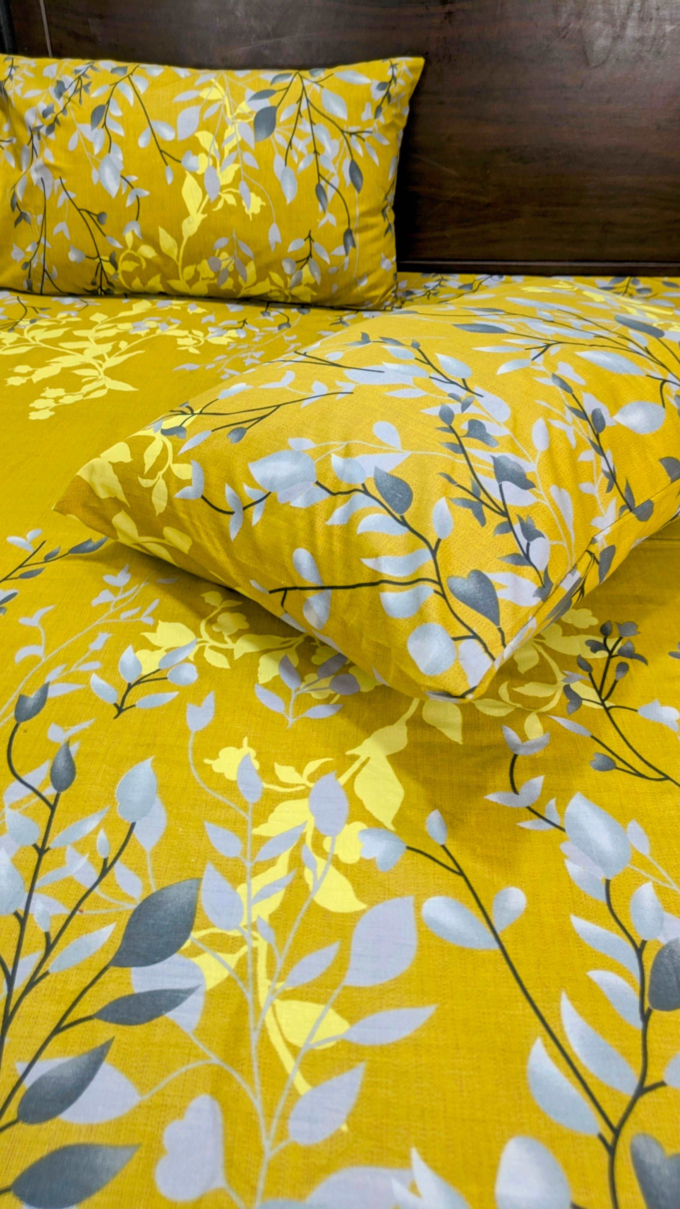 Bedsheet Double - DF-9 _ Cotton Fitted (Dynasty)