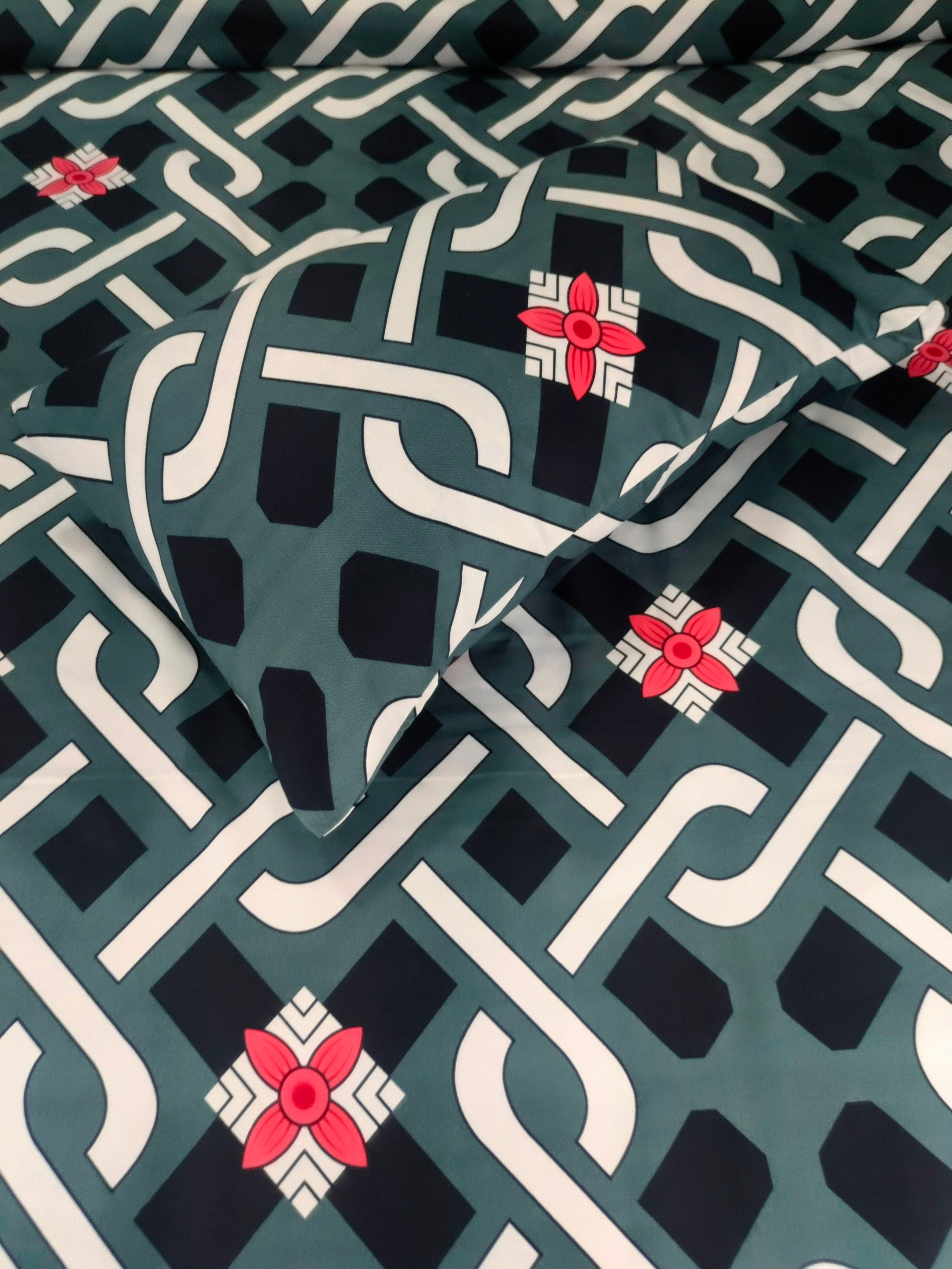 Double Bedsheet 3 Pcs