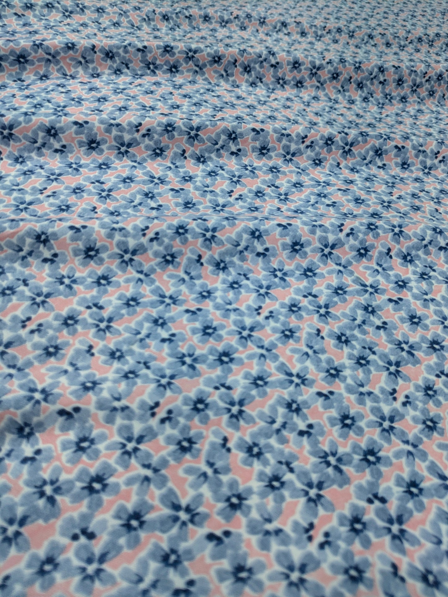 Azure Dots Double BedSheet - DB193