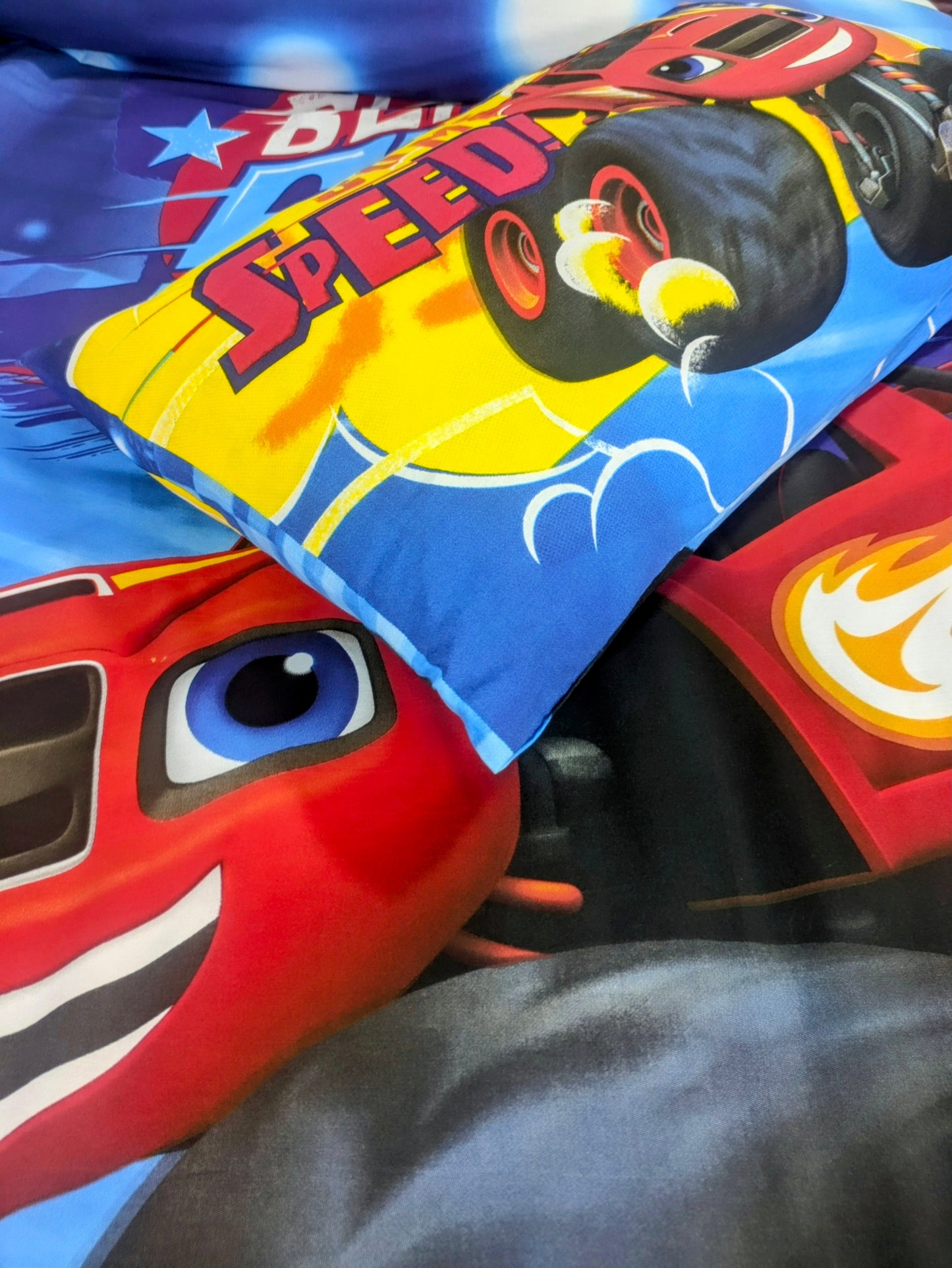 Monster Truck Single Bedsheet Cotton  DS33