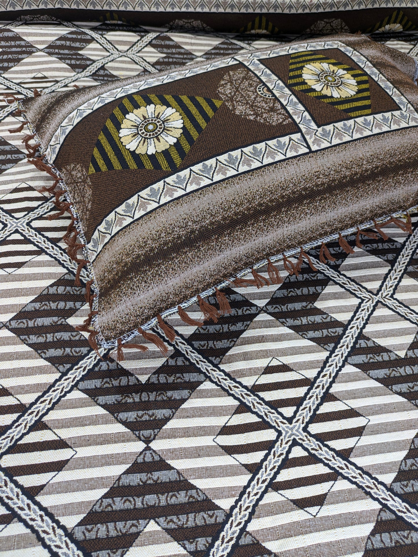 Chevron Double Bedsheet - GT32