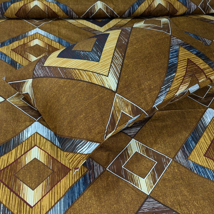 Choclate Diamond Double Bedsheet - Db154