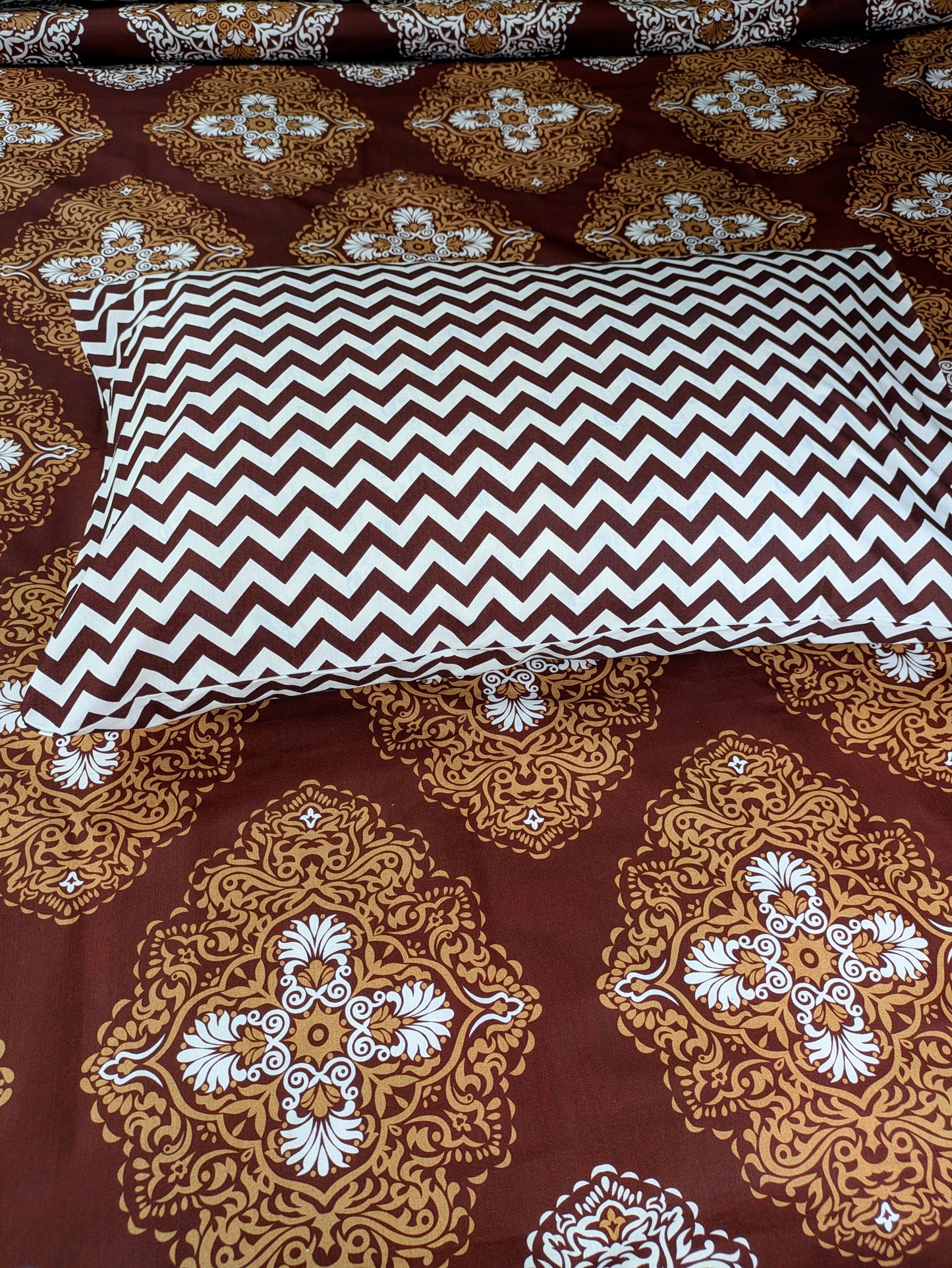 Double Bedsheet - SD20  Cotton (Salonica)