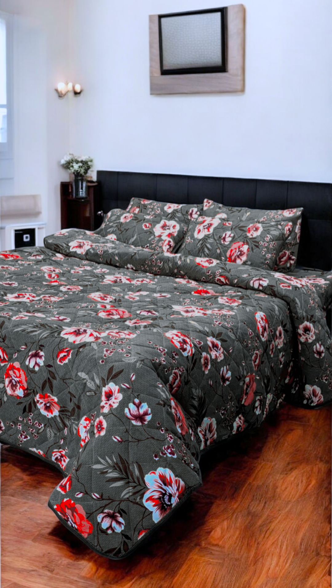 Cotton Comforter Set 6 Pcs