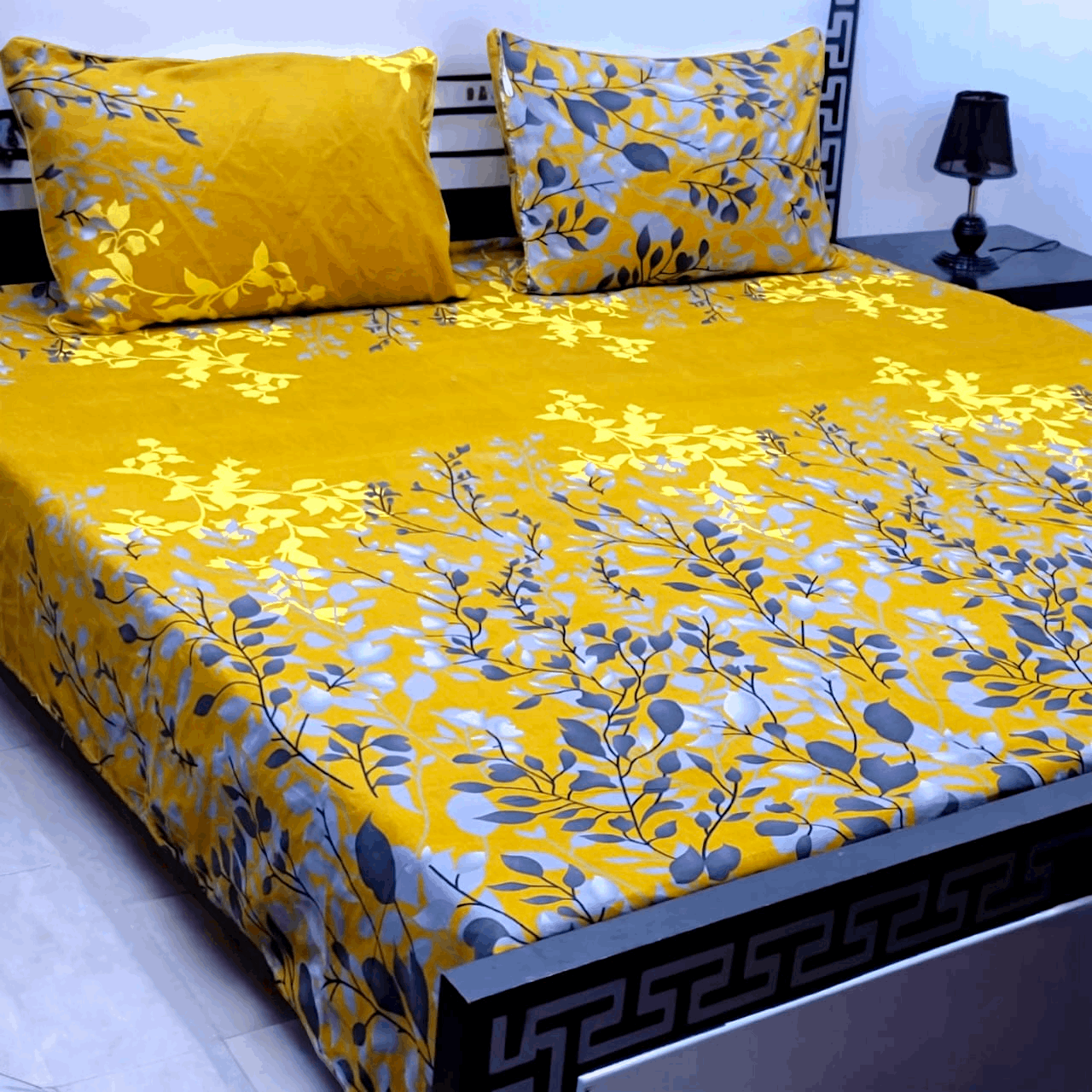 Bedsheet Double - DF-9 _ Cotton Fitted (Dynasty)