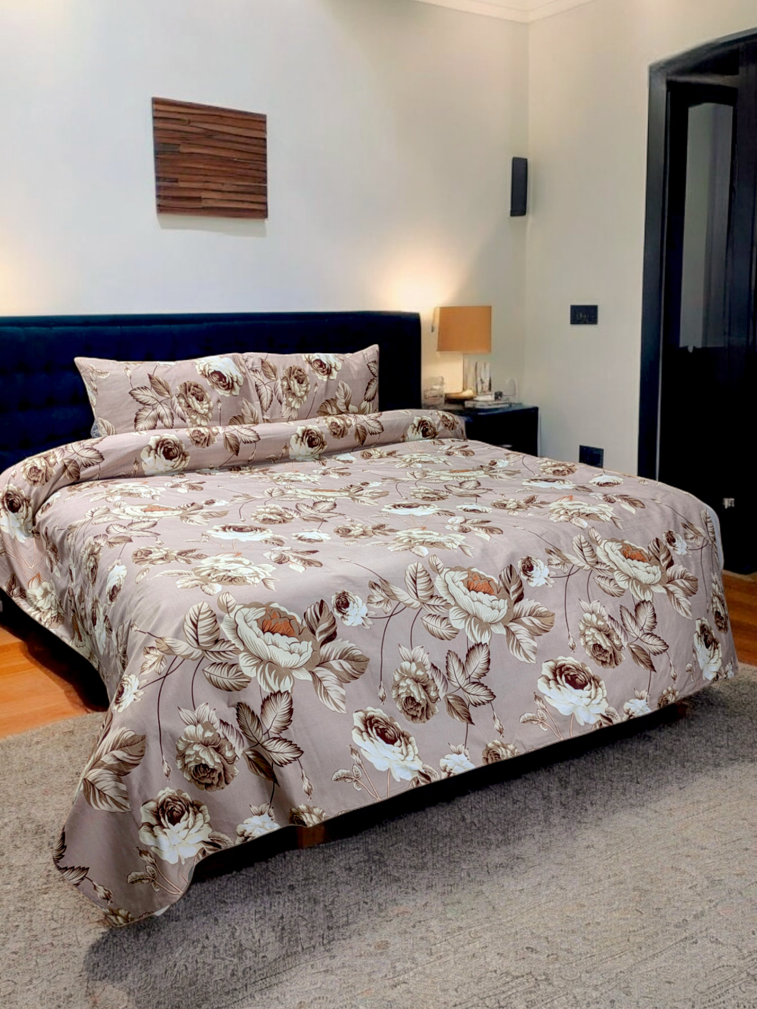 Descriptive Dreams Double Bedsheet - Db166