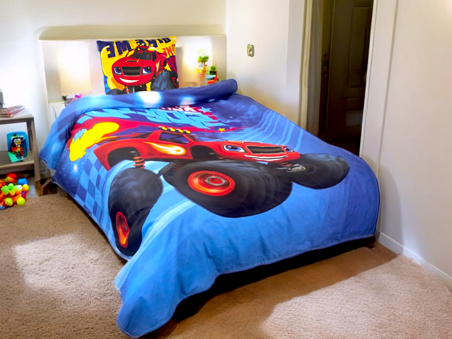 Wild Ride Single Bedsheet Cotton - DS39