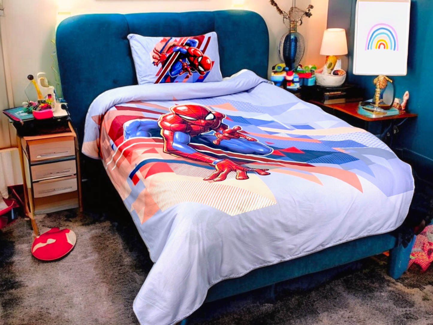 Amazing Adventure Single Bedsheet Cotton  DS38