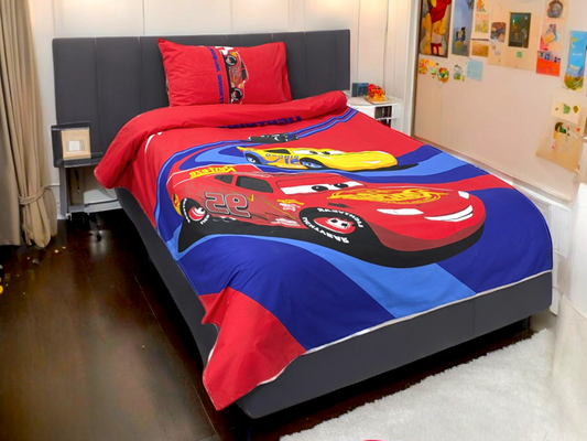 Race Day 95 Single Bedsheet Cotton - DS37