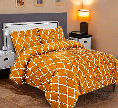 Orange Orchard 3 Pcs Bedspread - BSP35