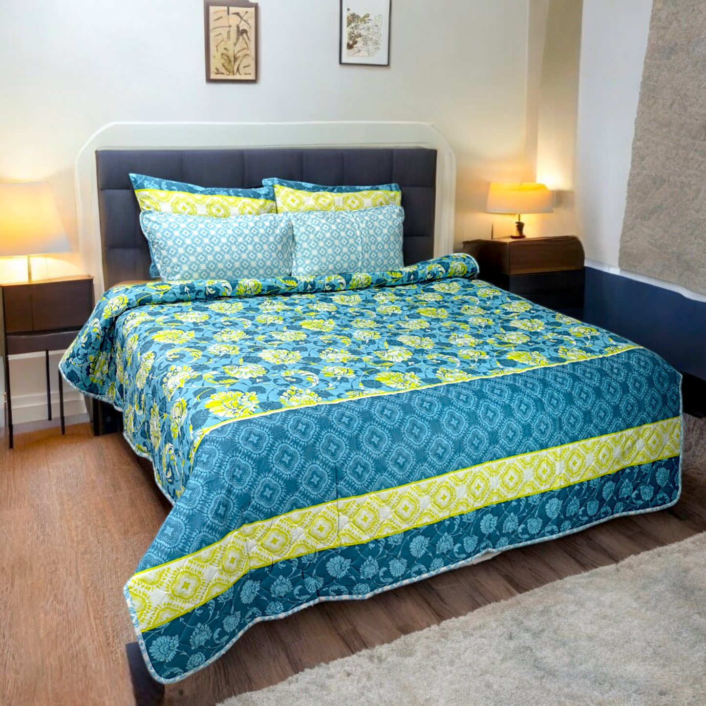 Blue Embrace Comforter Set - Csf80