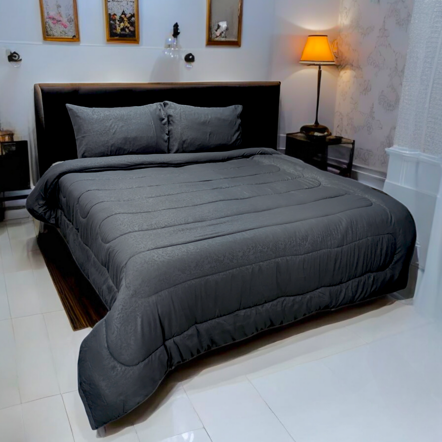 Onyx Oppulence Luxury Duvet Set - LDS03