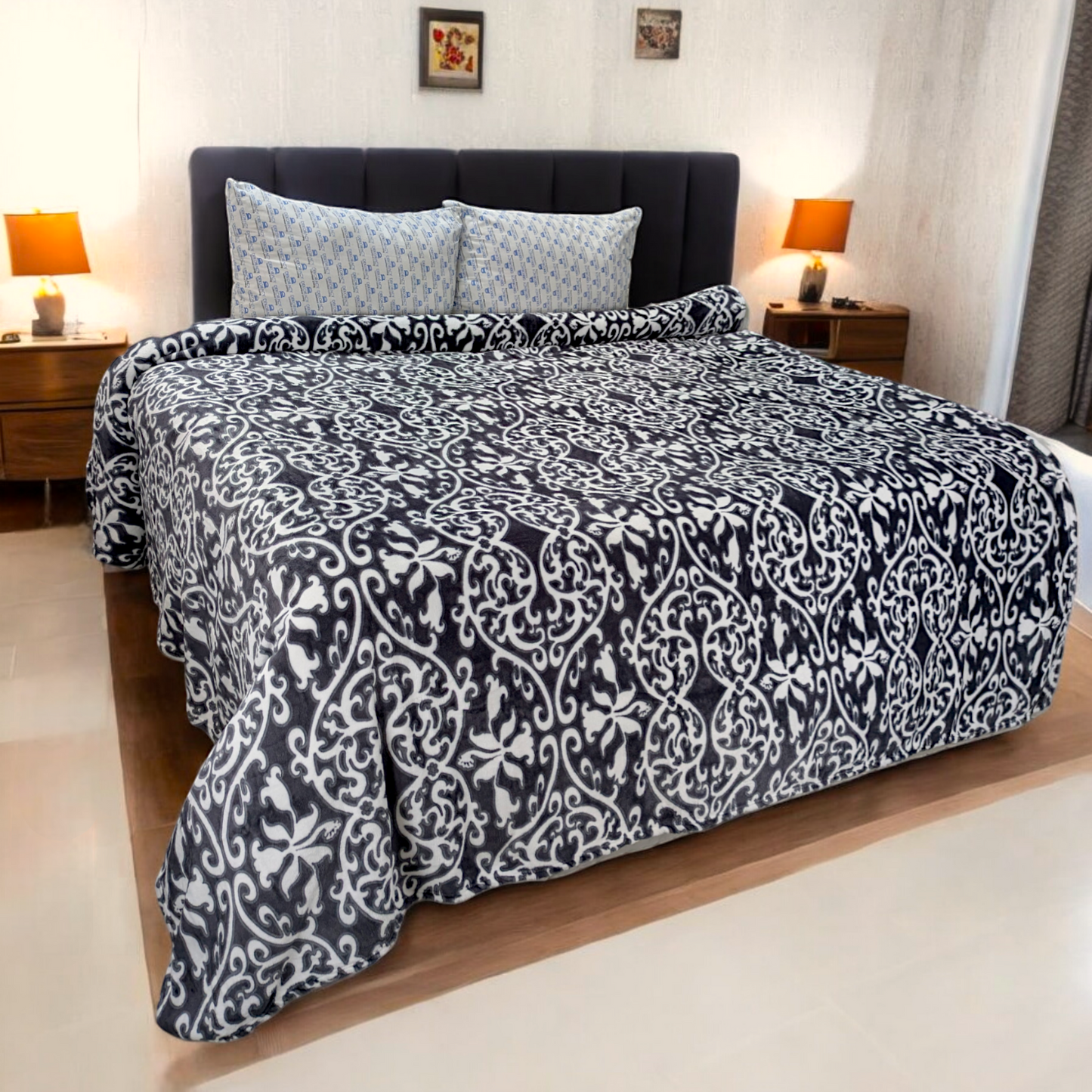 Starry Night Double Bed Fleece - FD83