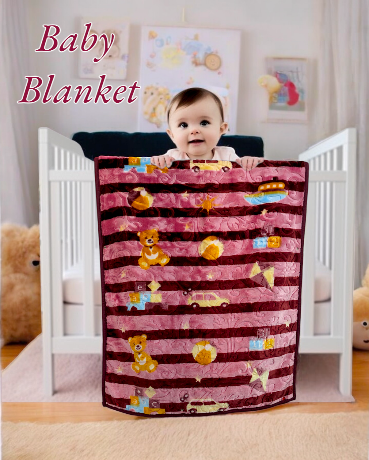 Comfort Cub Baby Blankets - Bb1