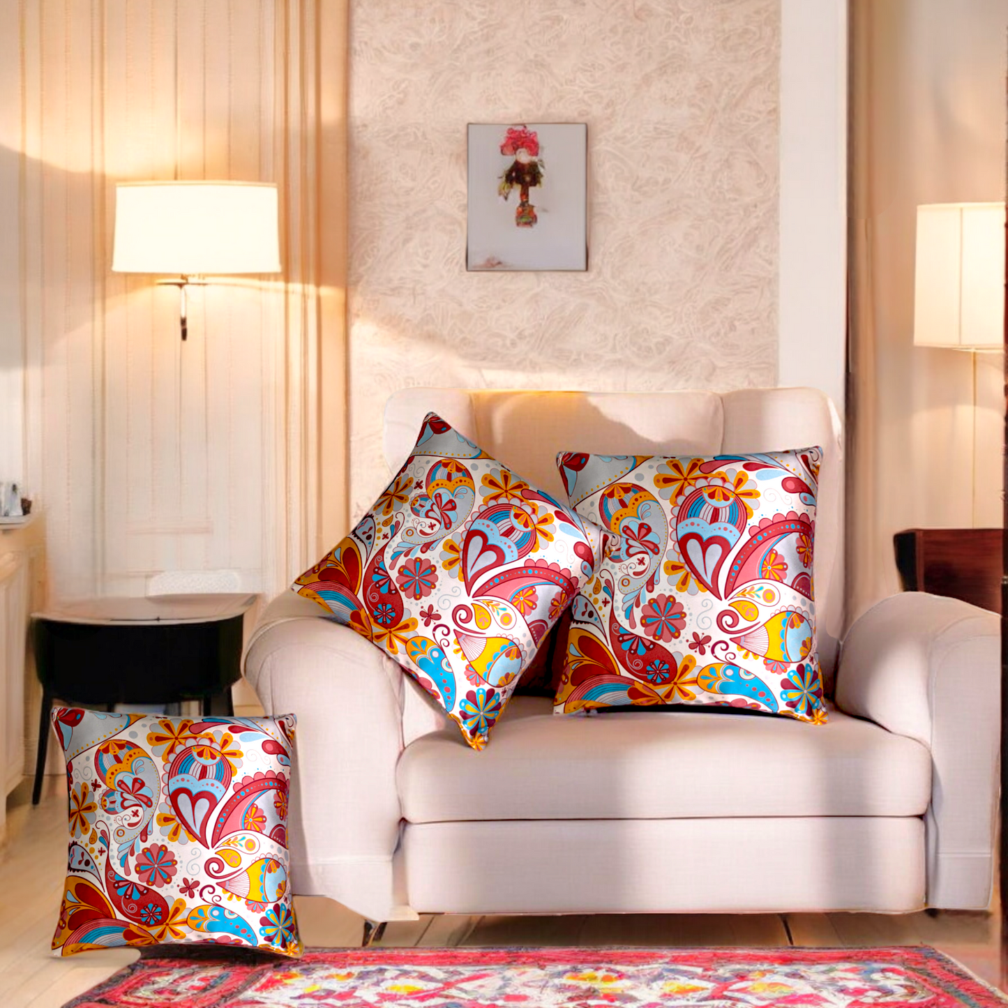 Paisley cushion cover CC426