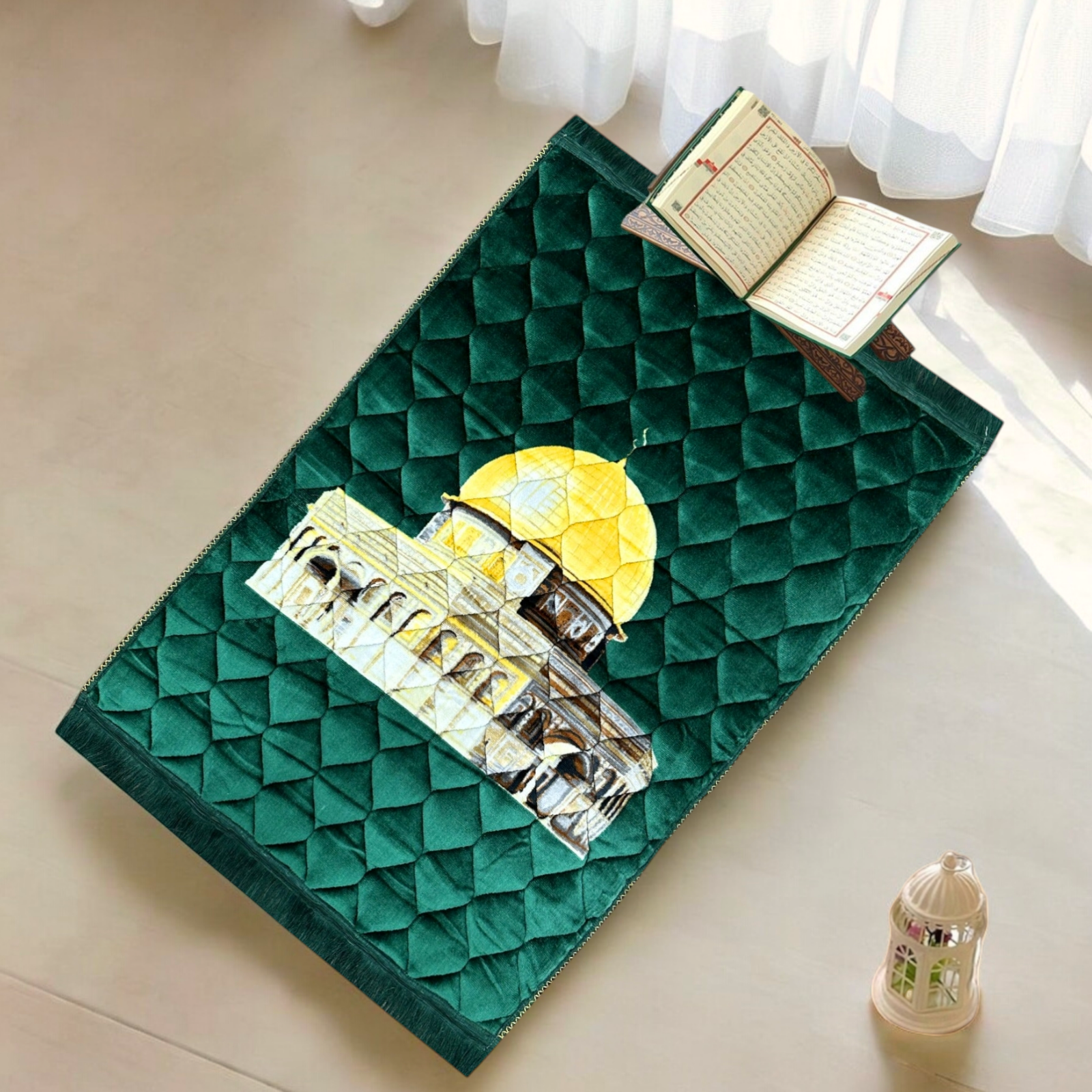 Green Prayer Mat