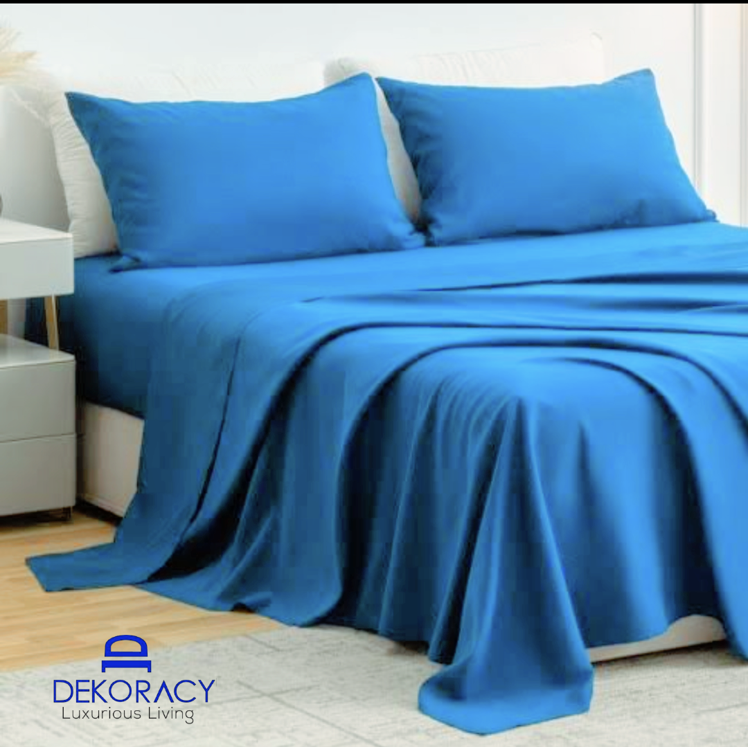 Calm Ocean Double Bedsheet - DB214