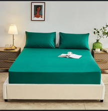 Double Fitted Bedsheet Silk - FBS-14 _ Silk